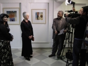 Thumbnail image of "Karen is interviewed for "Good Morning Egypt" morning television show, February"