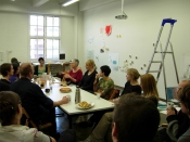 Thumbnail image of "Collaborative Print Residency, Fine Art Academy, Helsinki, roundtable"