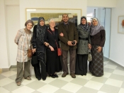 Thumbnail image of "Visitors and Friends at ArtZone gallery, February"