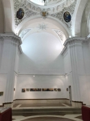 Thumbnail image of "the high altar space with my works, Arcos"