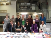 Thumbnail image of "Workshop participants at the Finnish Fine Art Academy, Helsinki, November"
