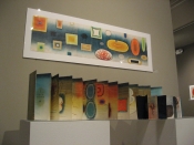 Thumbnail image of "New print and artist book  in exhibition at Hudson Gallery, November"