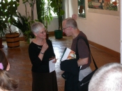 Thumbnail image of "Karen & Richard Noyce at solo show, Krakow"